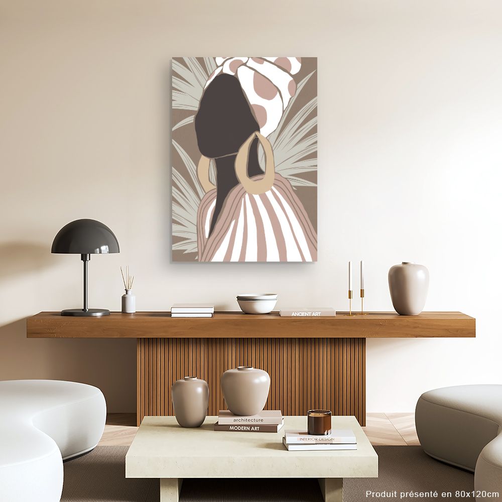 Tableau Silhouette élégante