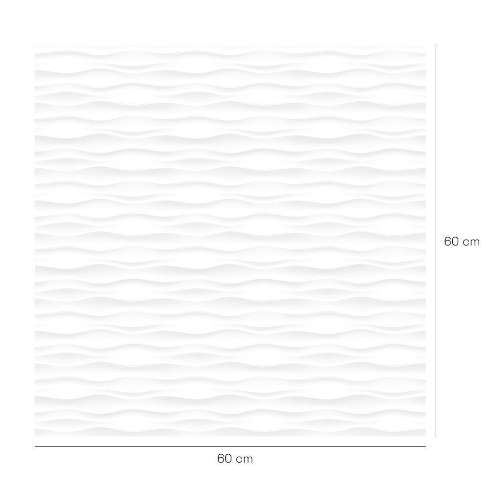 Crédence en aluminium n°75 / Ondulations élégantes