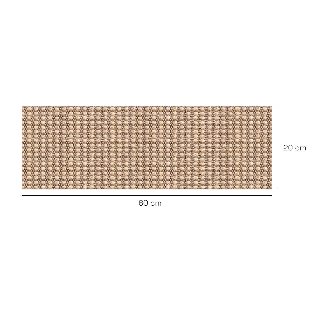 Crédence en aluminium n°66 / Motif élégant répété