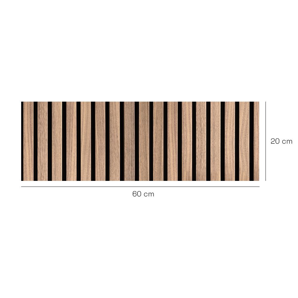 Crédence en aluminium n°60 / Lignes élégantes boisées
