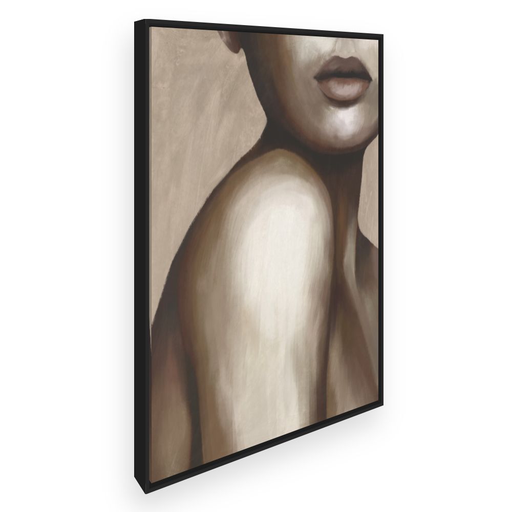 Toile Élégance abstraite