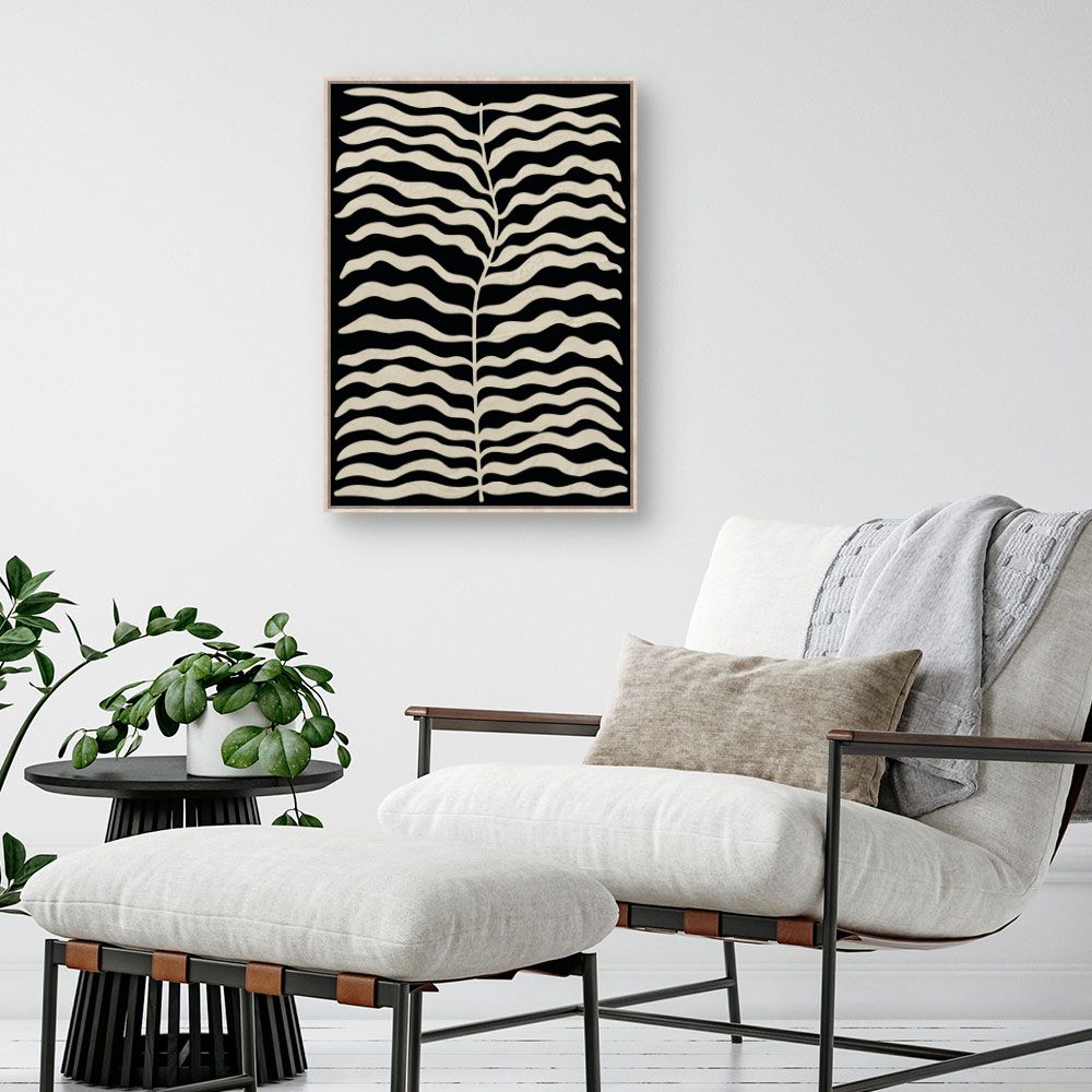Tableau Feuilles ondulantes