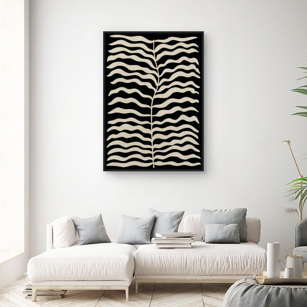 Tableau Feuilles ondulantes