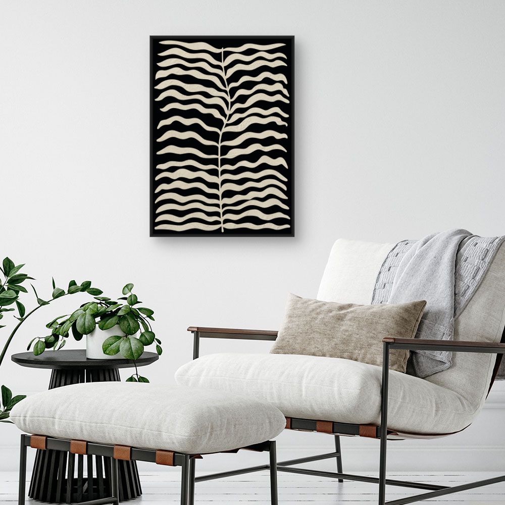 Tableau Feuilles ondulantes