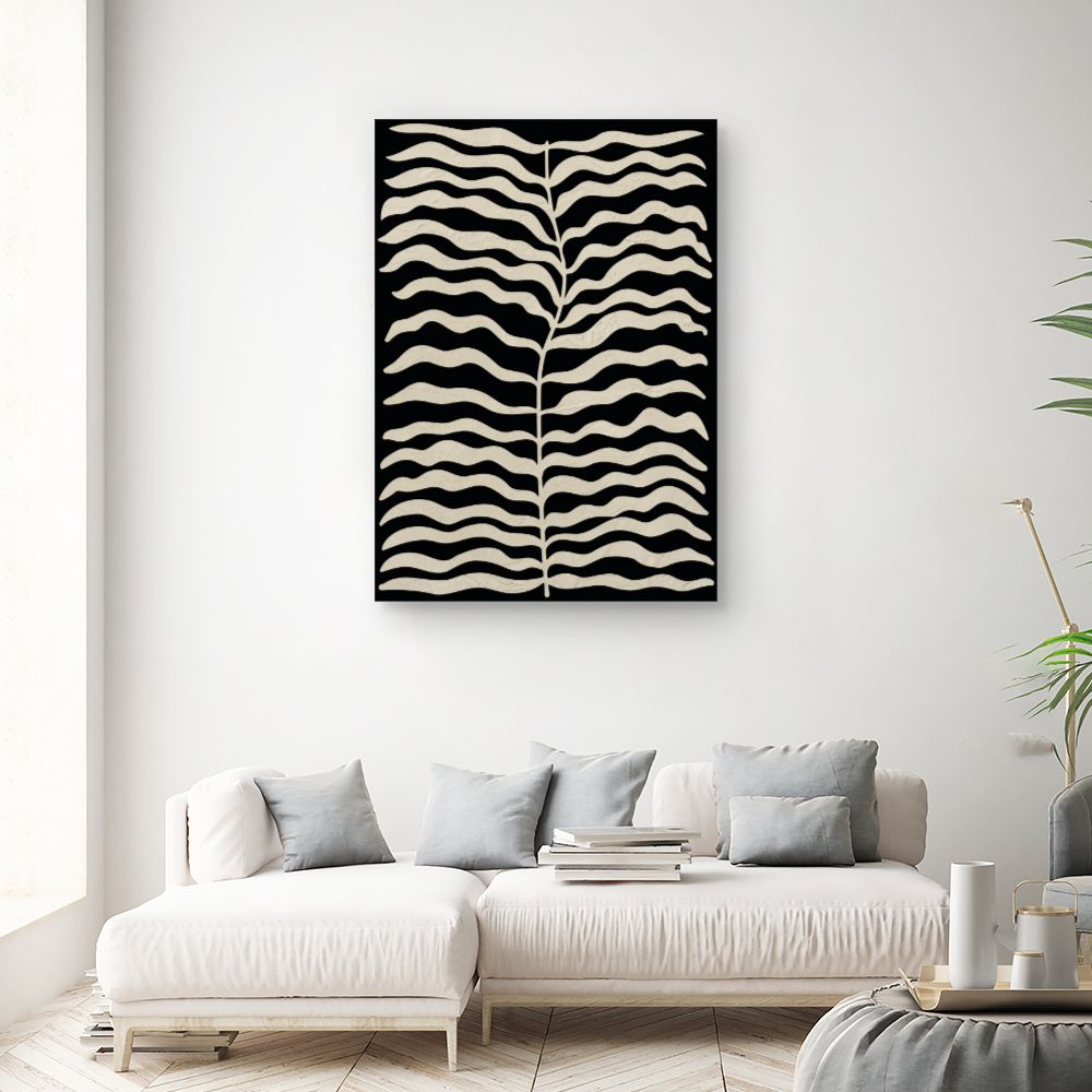 Tableau Feuilles ondulantes