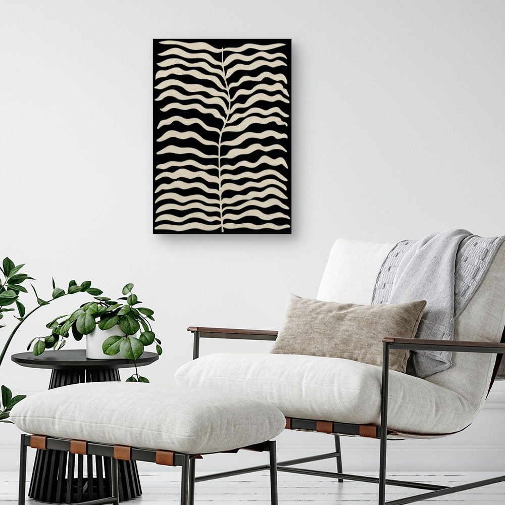 Tableau Feuilles ondulantes