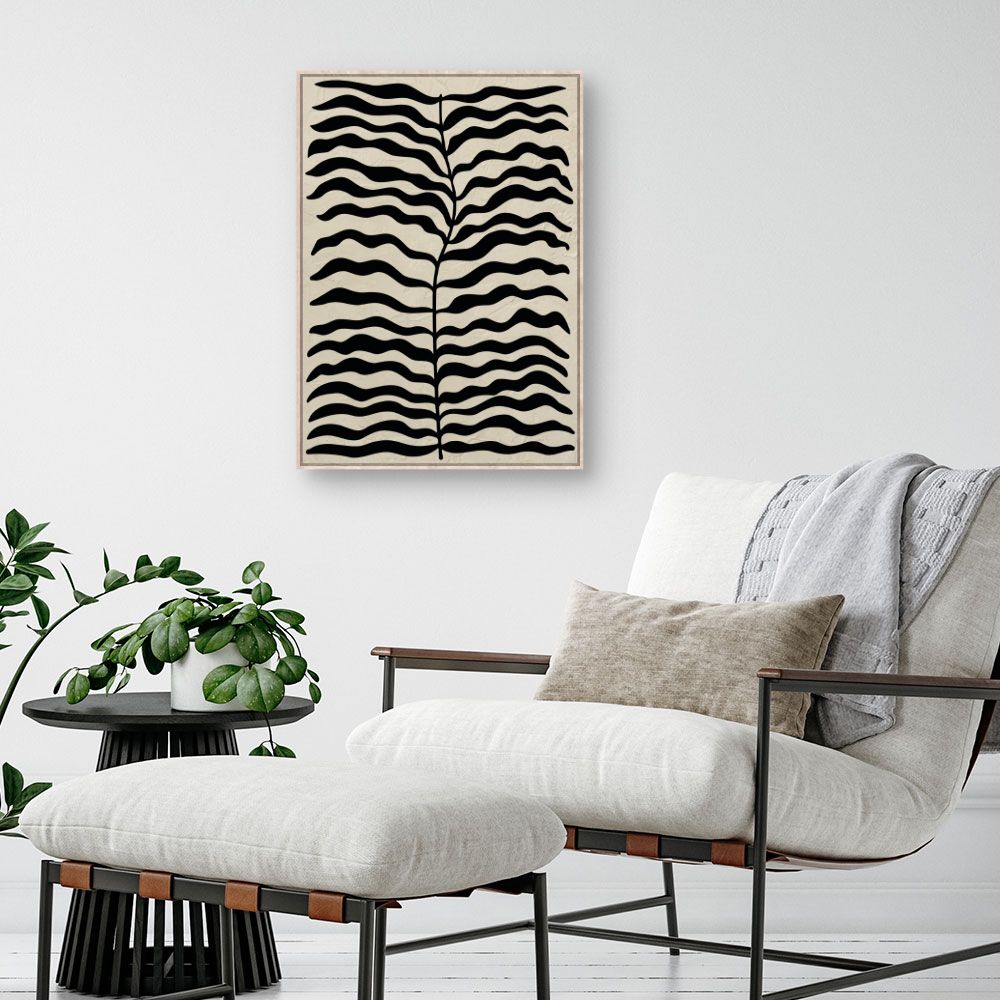 Tableau Feuilles ondulantes