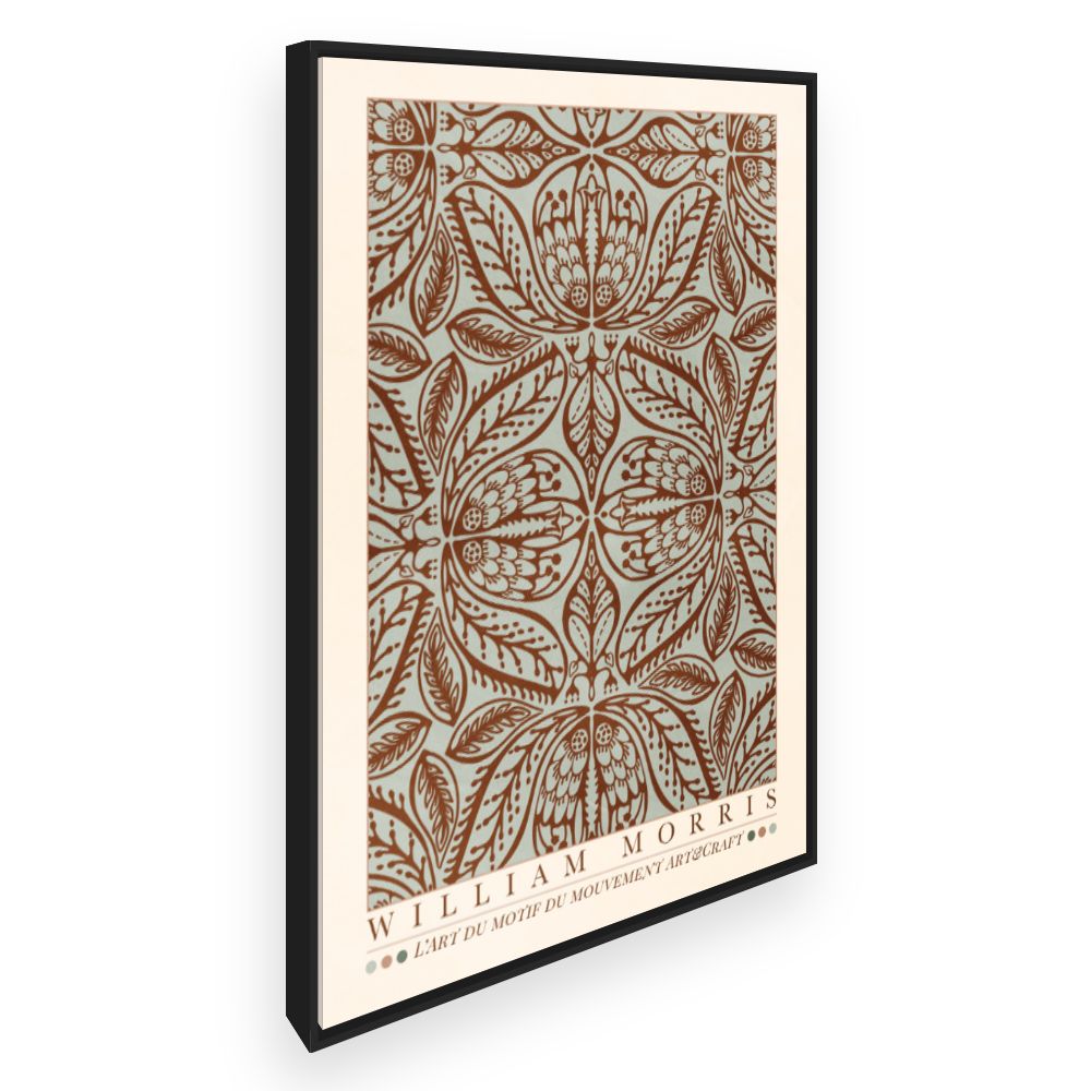 Toile Motifs floraux élégants