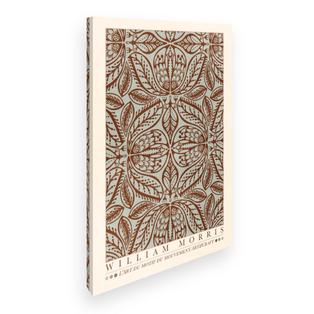 Toile Motifs floraux élégants