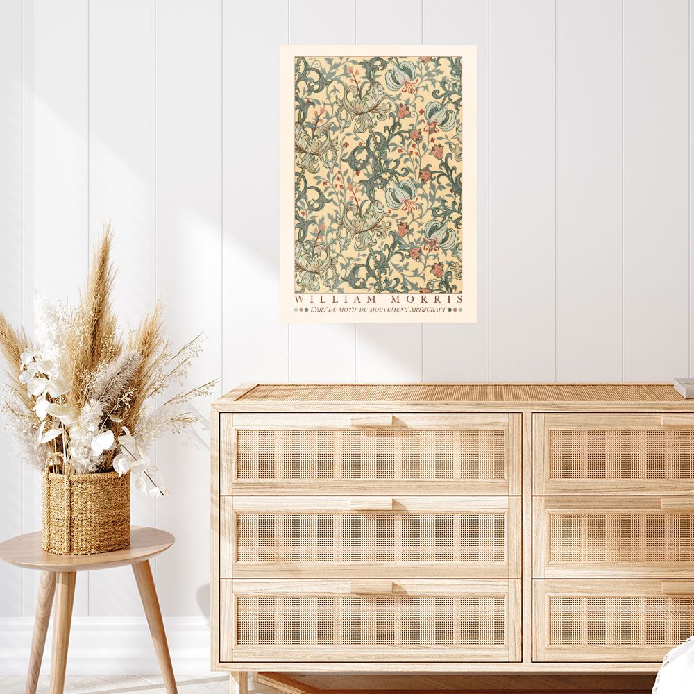 Affiche Fleurs artistiques