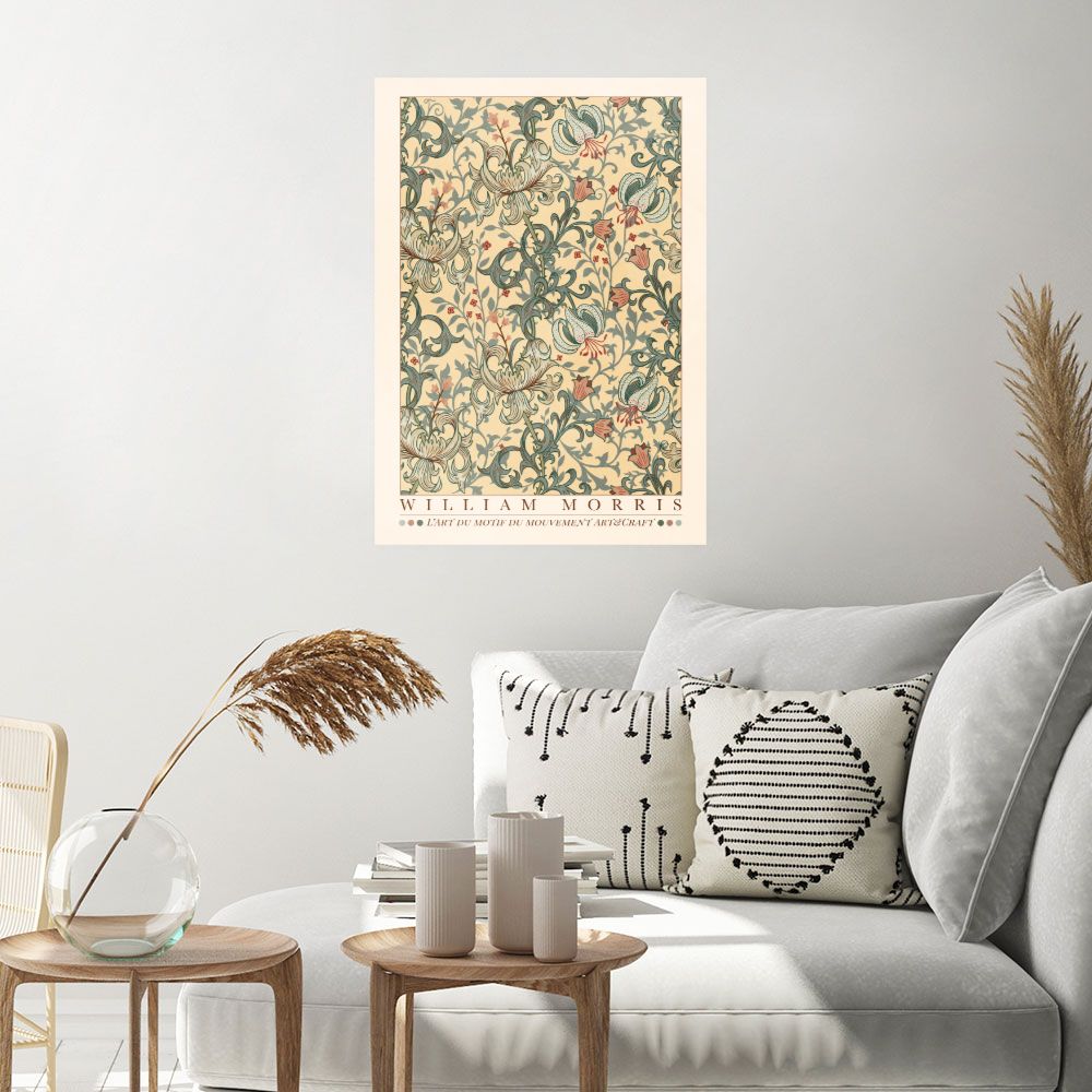 Affiche Fleurs artistiques