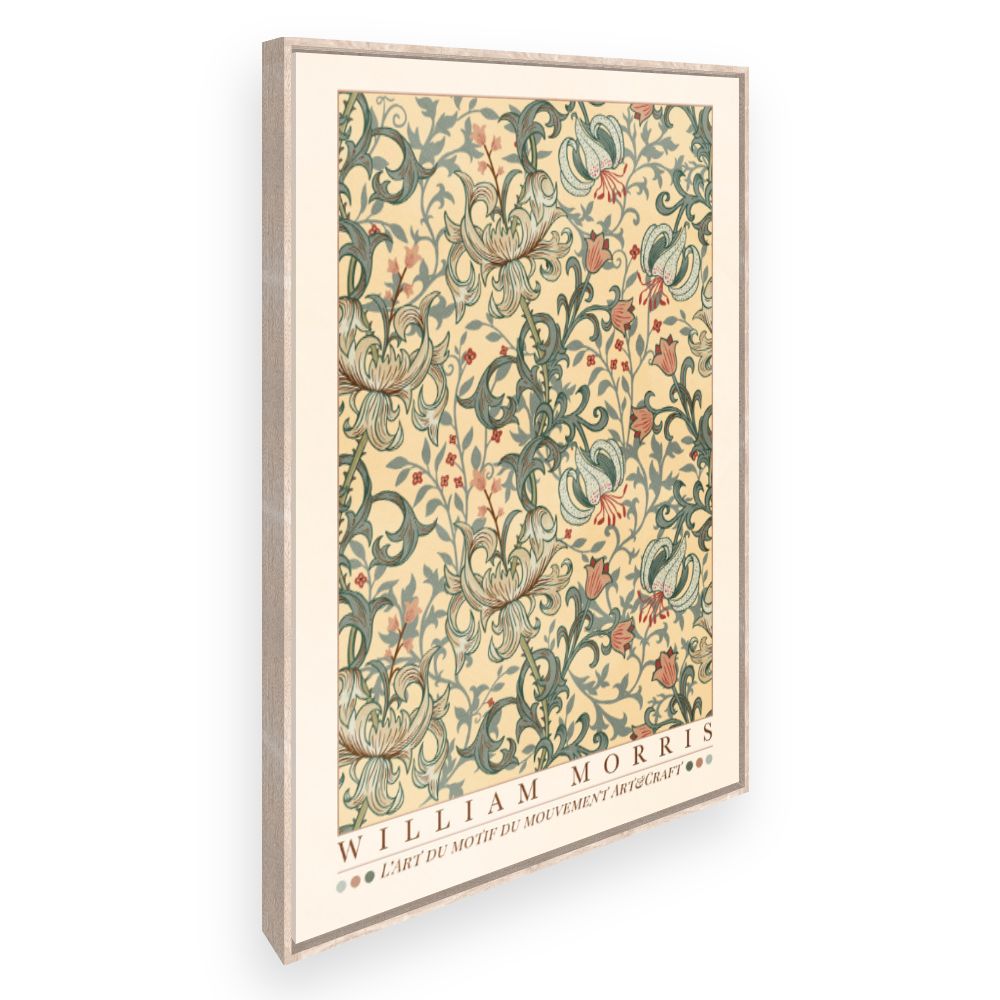 Toile Floraison artistique