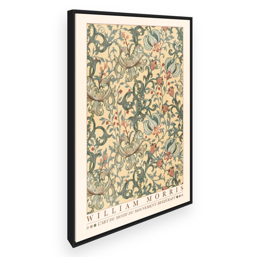 Toile Floraison artistique