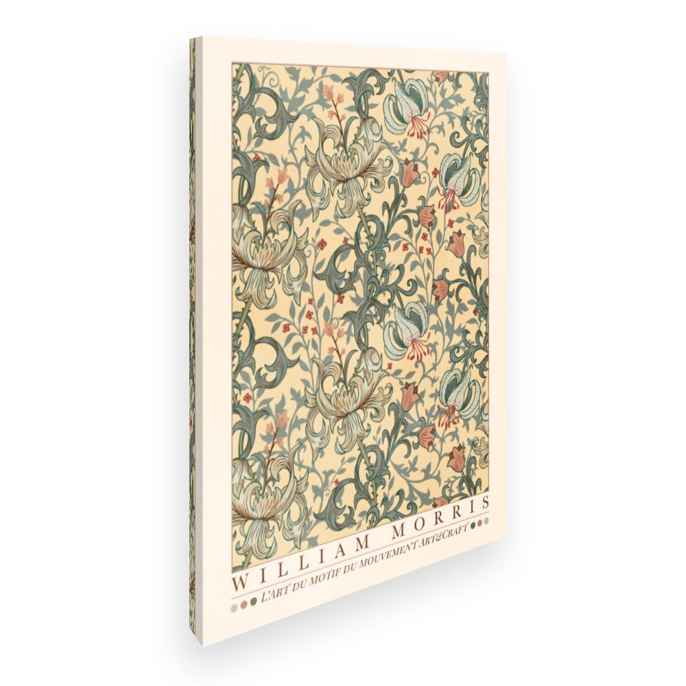 Toile Floraison artistique