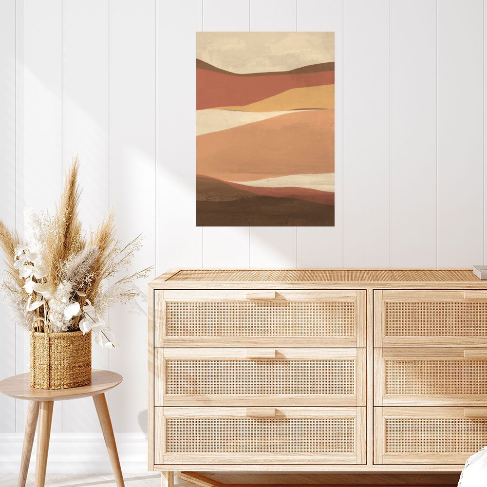 Affiche Paysages ondulants