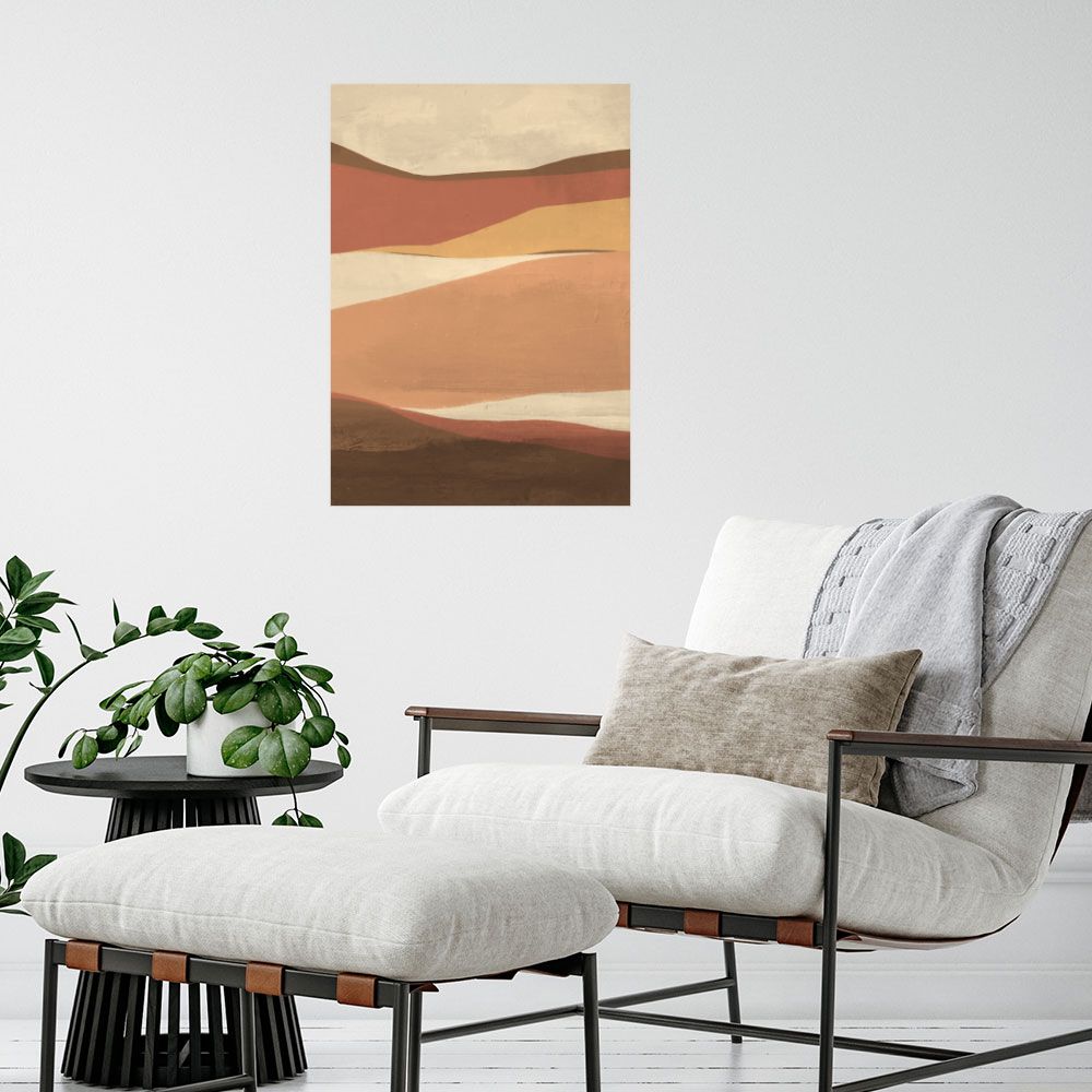 Affiche Paysages ondulants