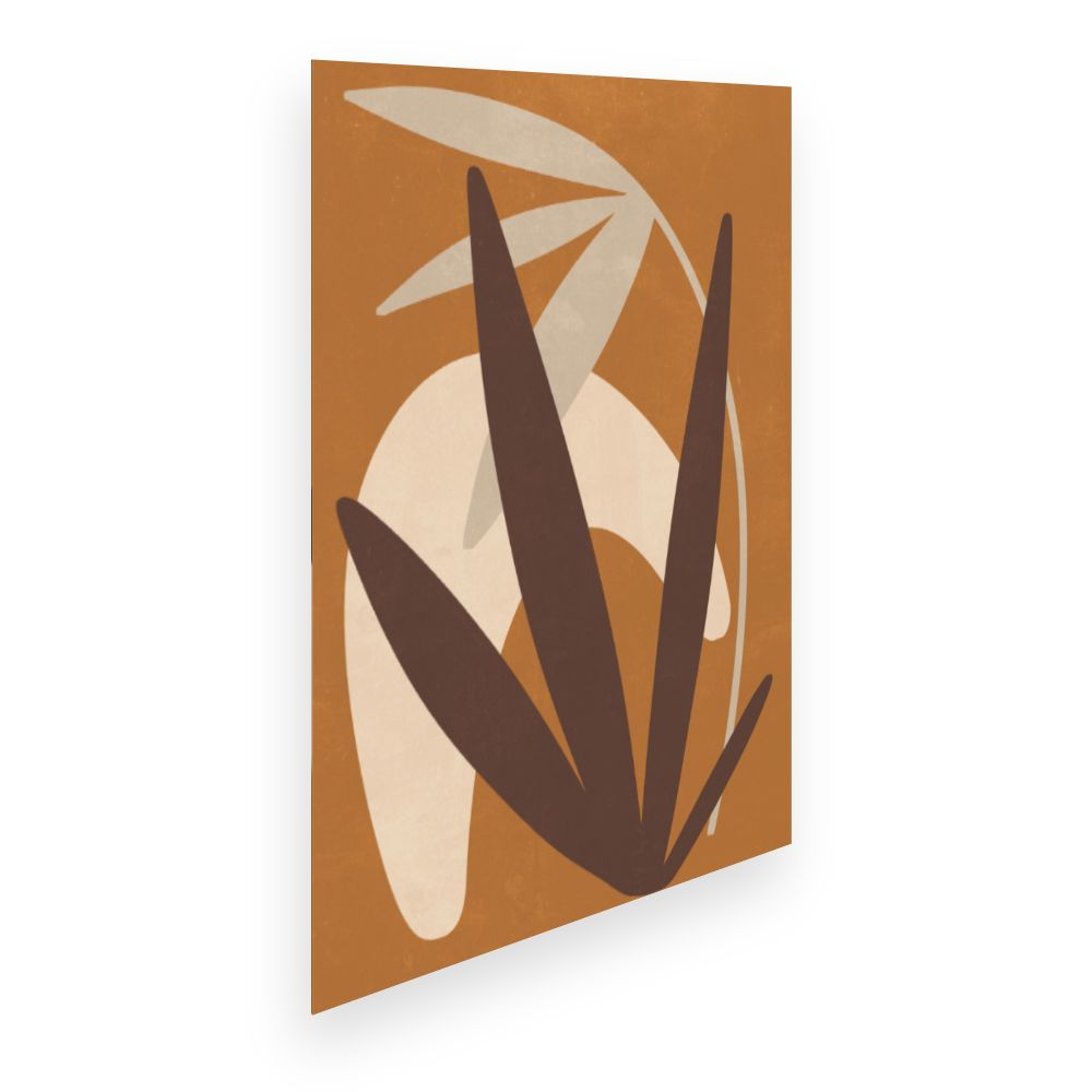 Affiche Formes organiques élégantes