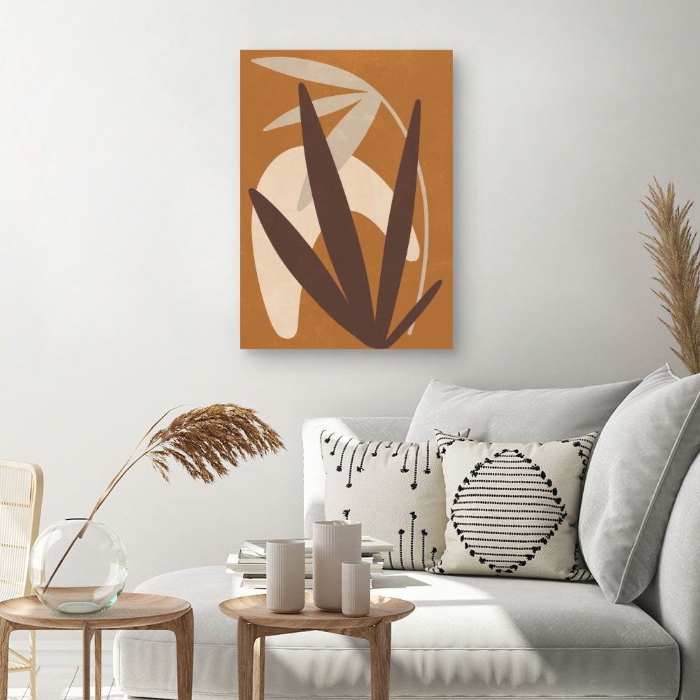 Tableau Formes abstraites naturelles