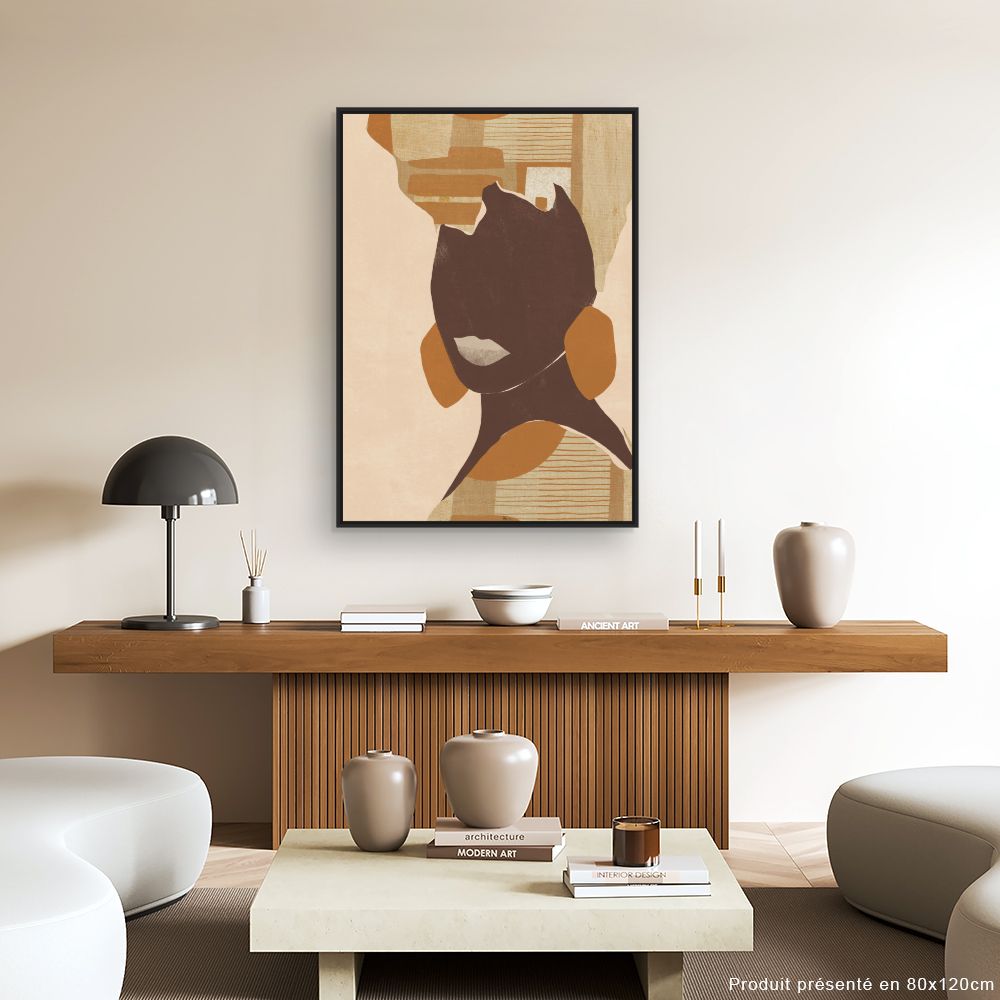 Tableau Silhouette artistique moderne