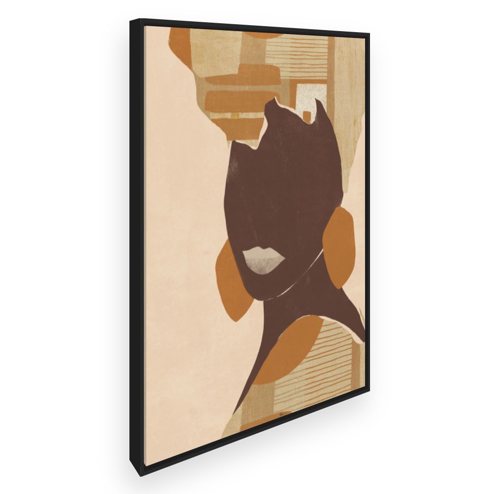 Toile Silhouette artistique moderne