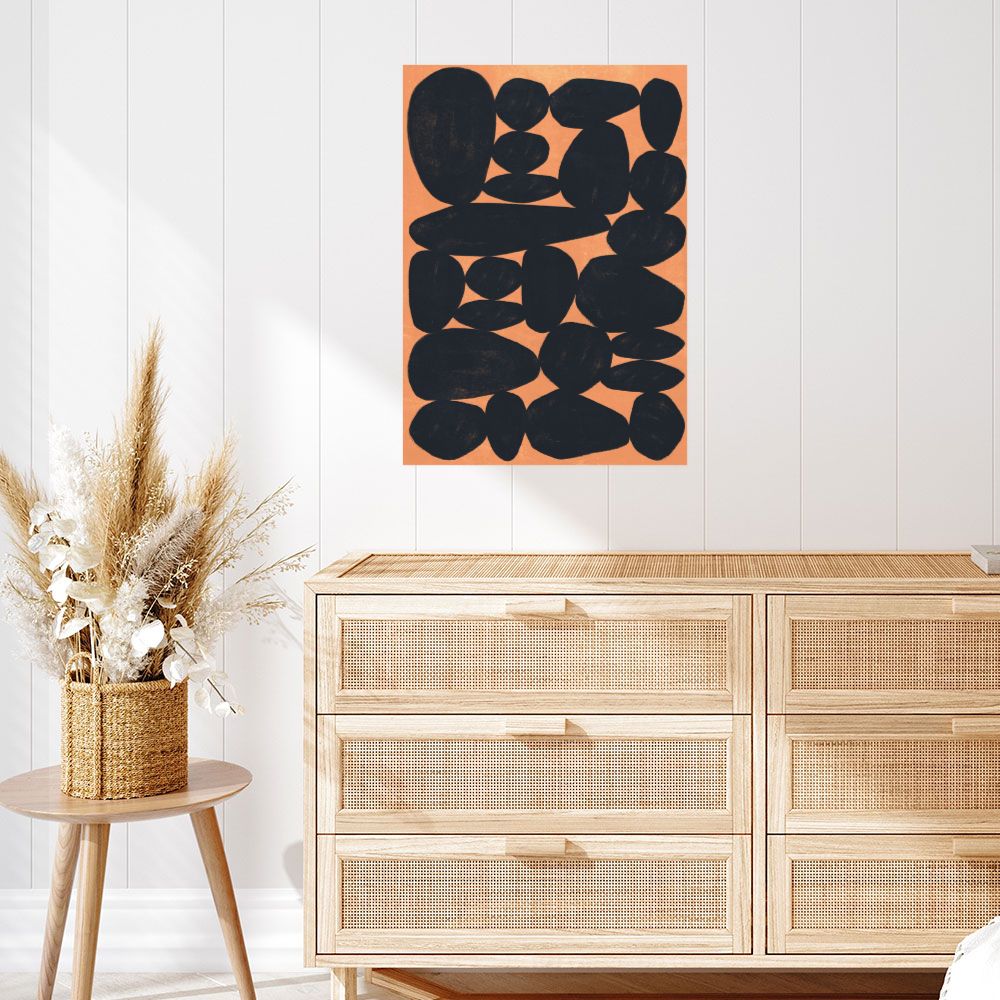 Affiche Formes abstraites élégantes