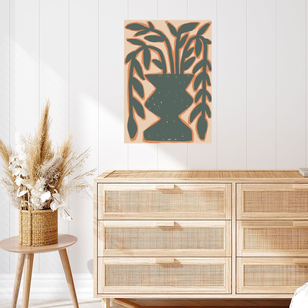 Affiche Plantes stylisées