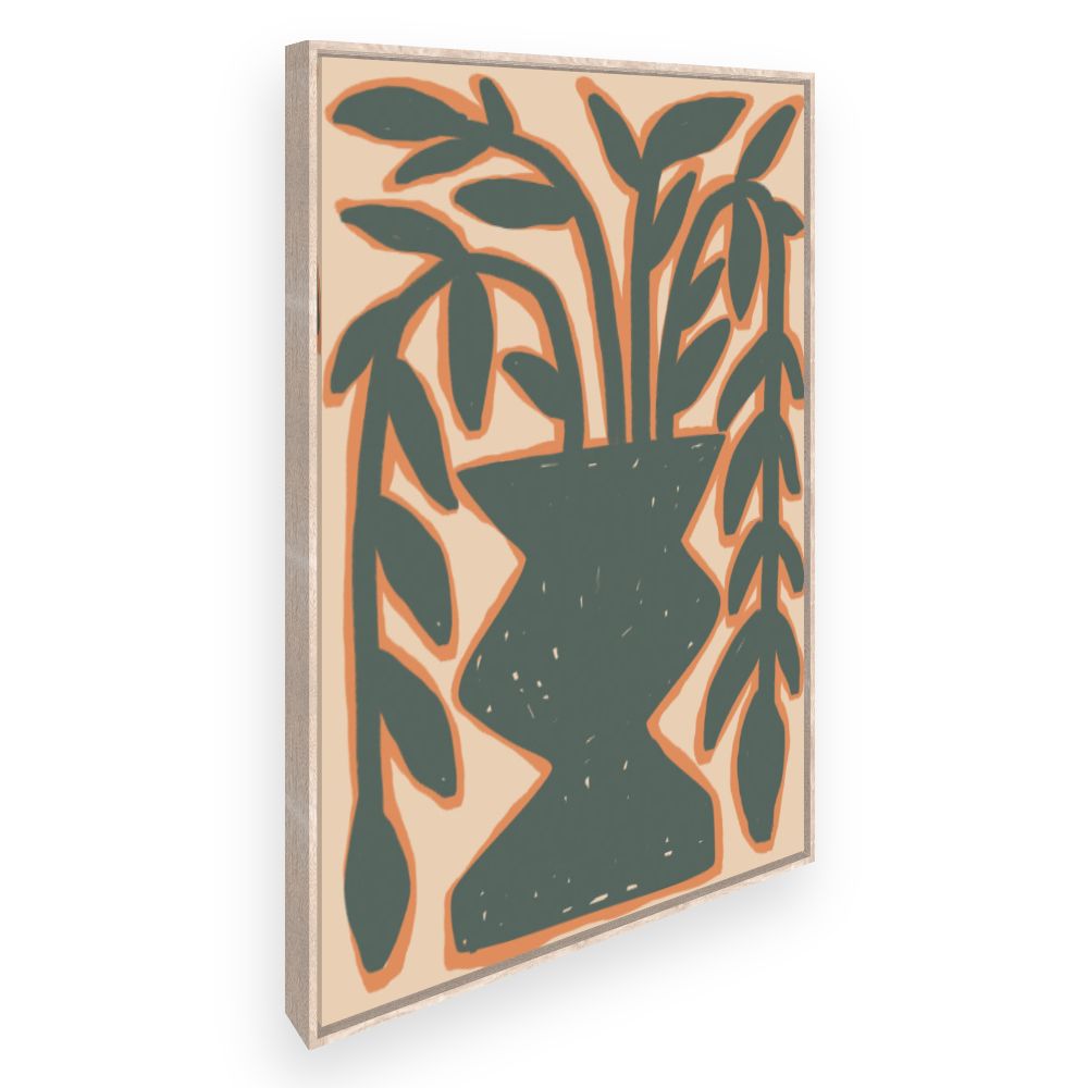 Toile Vase abstrait