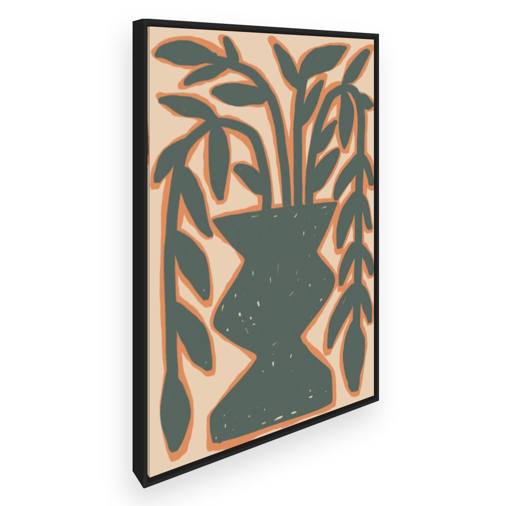 Toile Vase abstrait
