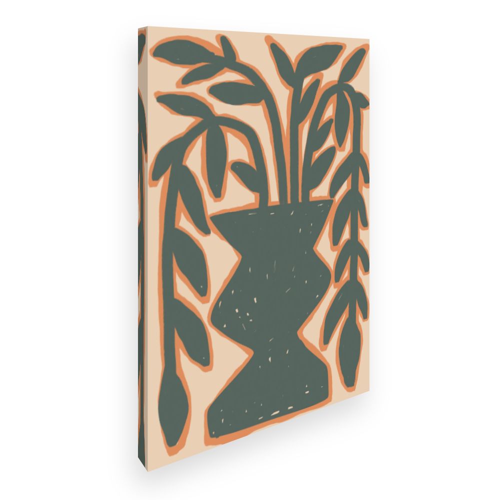 Toile Vase abstrait