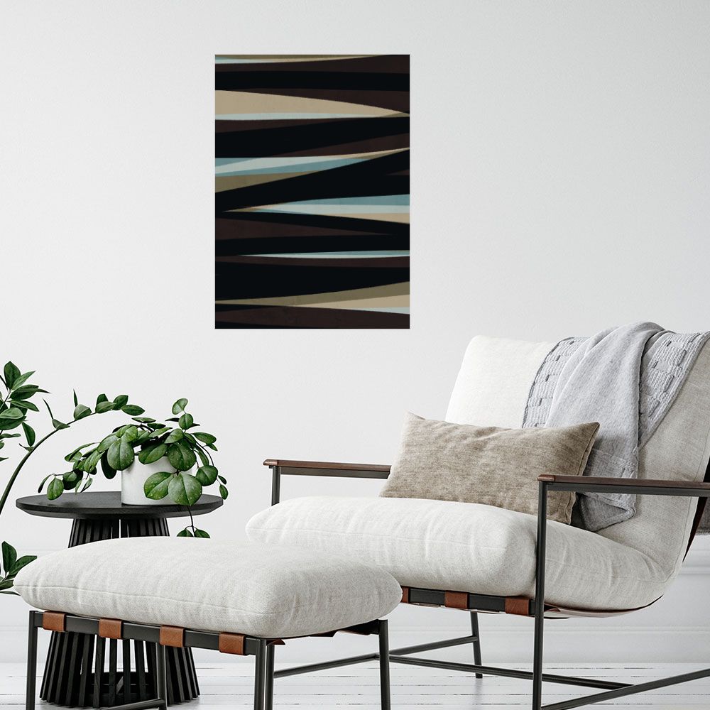 Affiche Lignes dynamiques