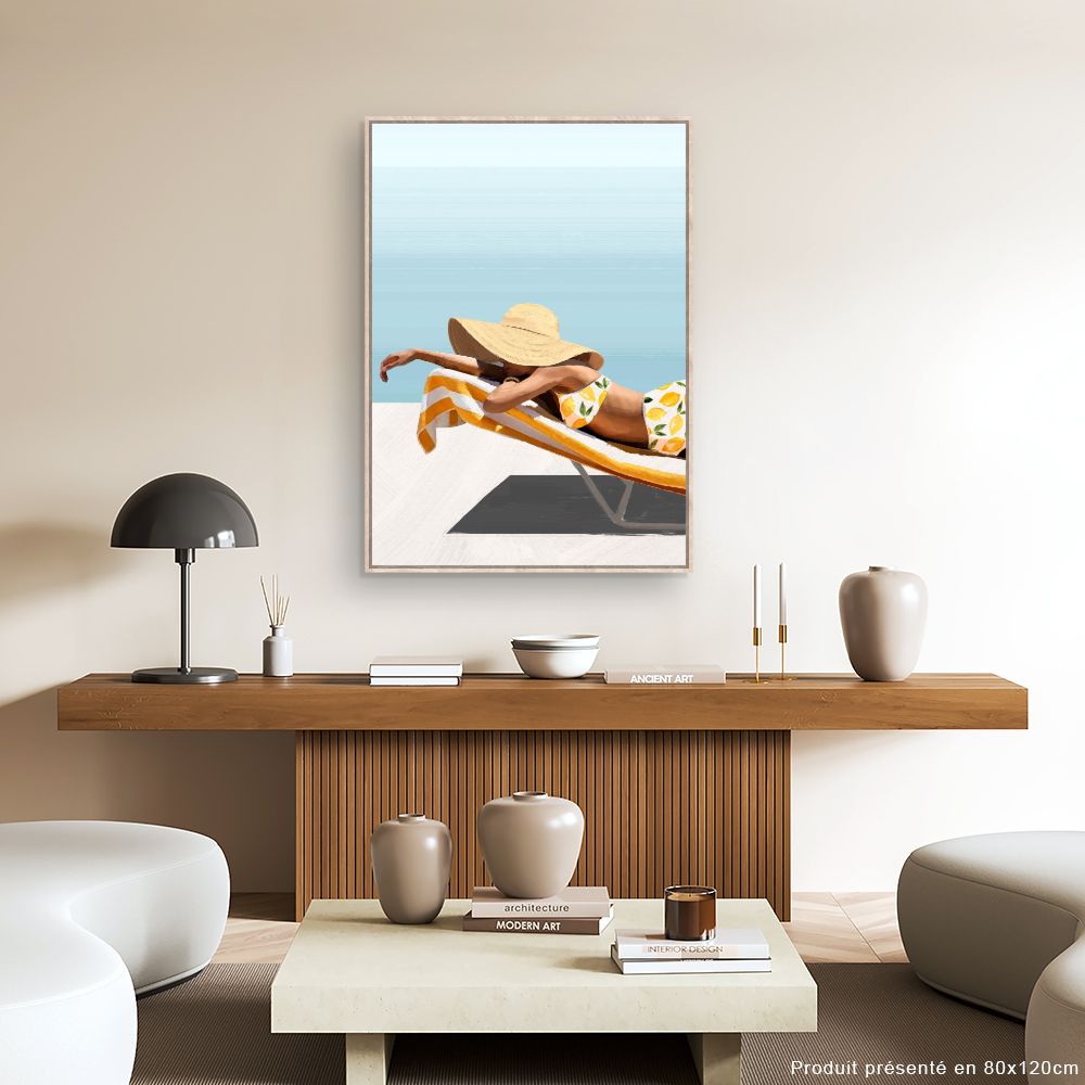 Tableau Détente ensoleillée