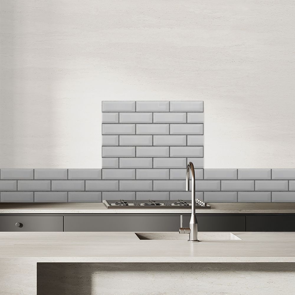 Crédence en aluminium / Blocs modernes