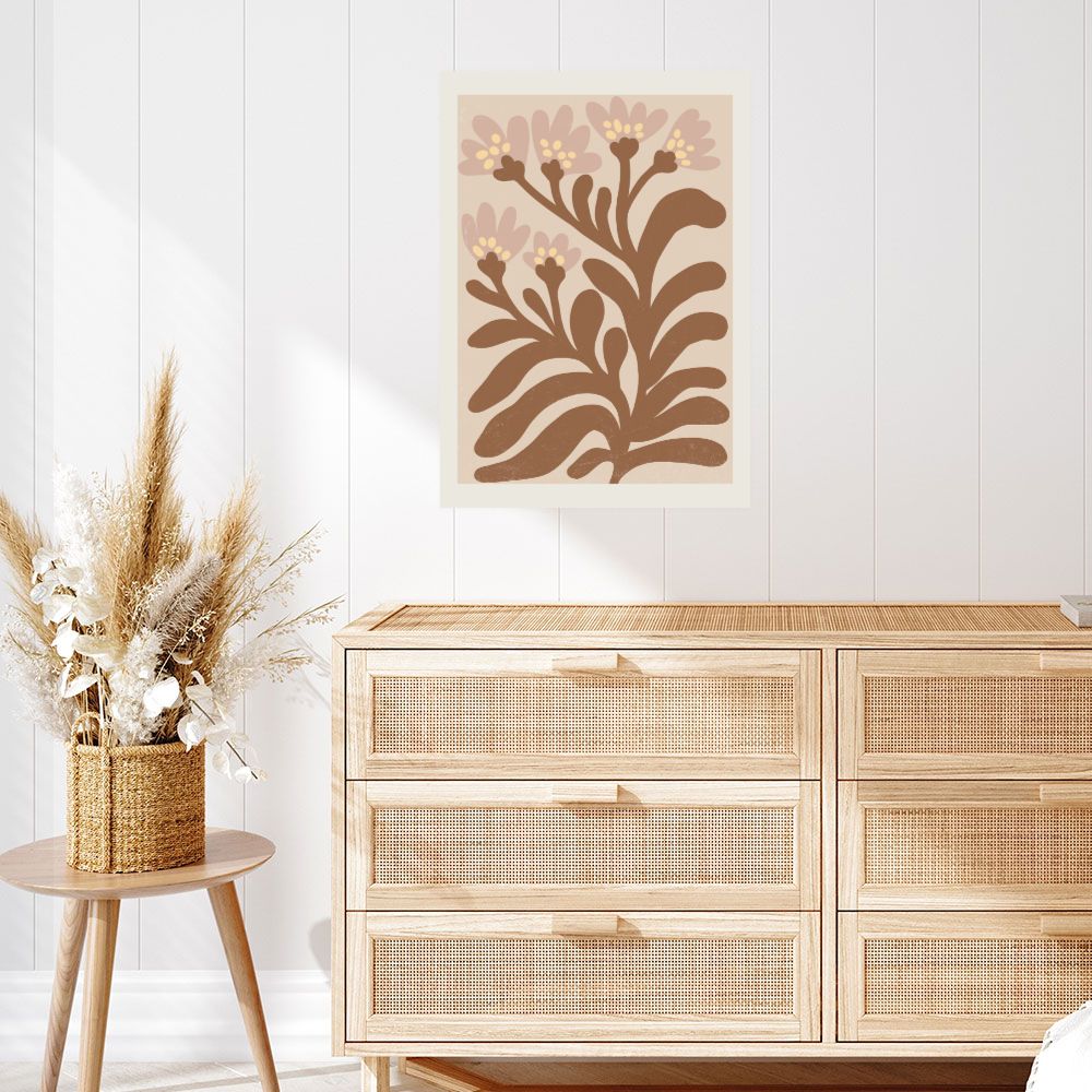 Affiche Fleurs bohèmes