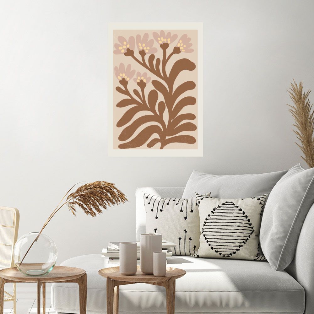 Affiche Fleurs bohèmes