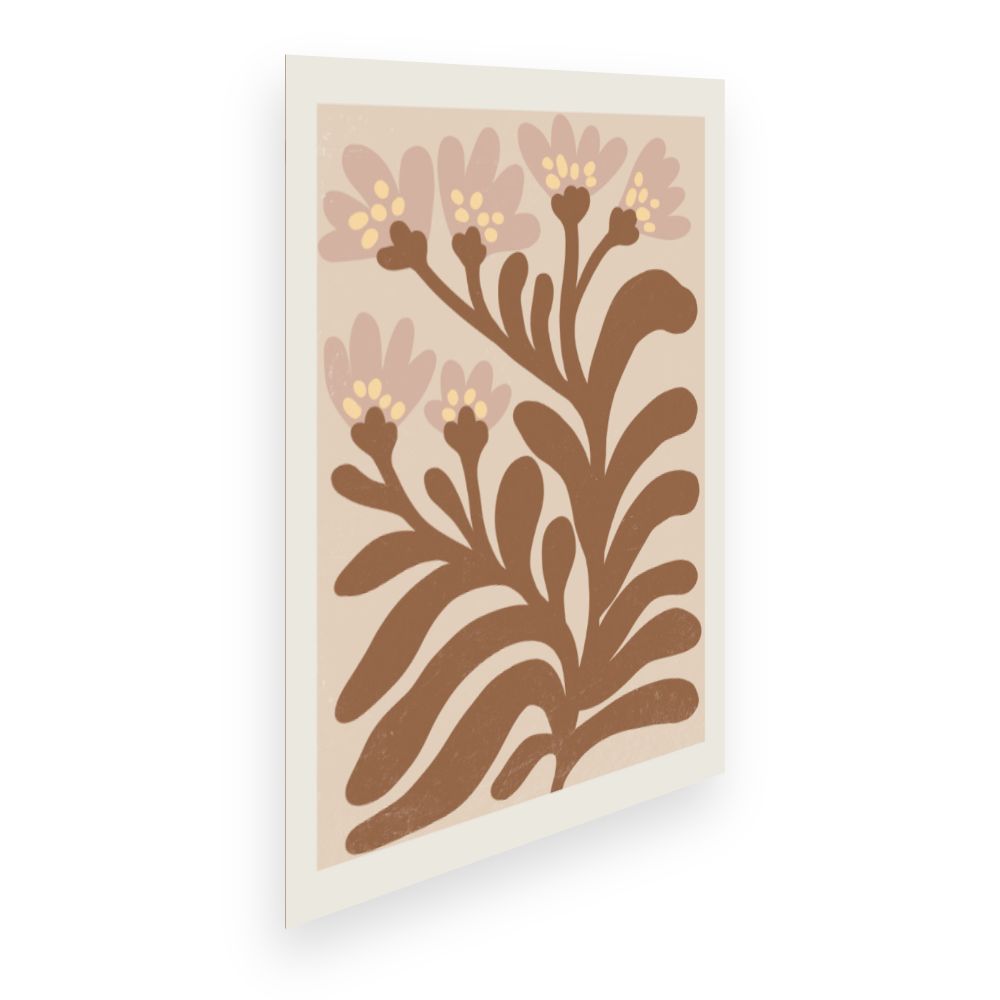 Affiche Fleurs bohèmes
