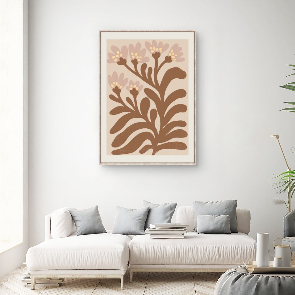 Tableau Fleurs stylisées
