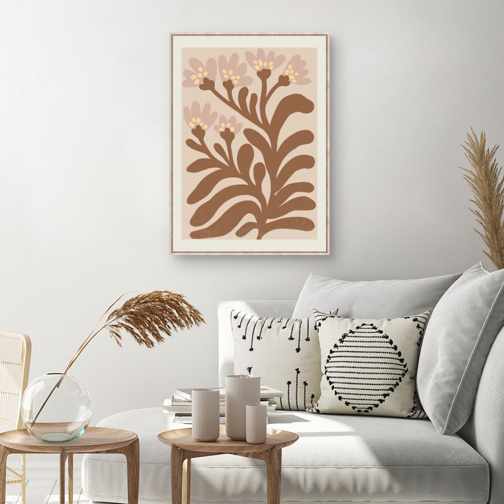 Tableau Fleurs stylisées