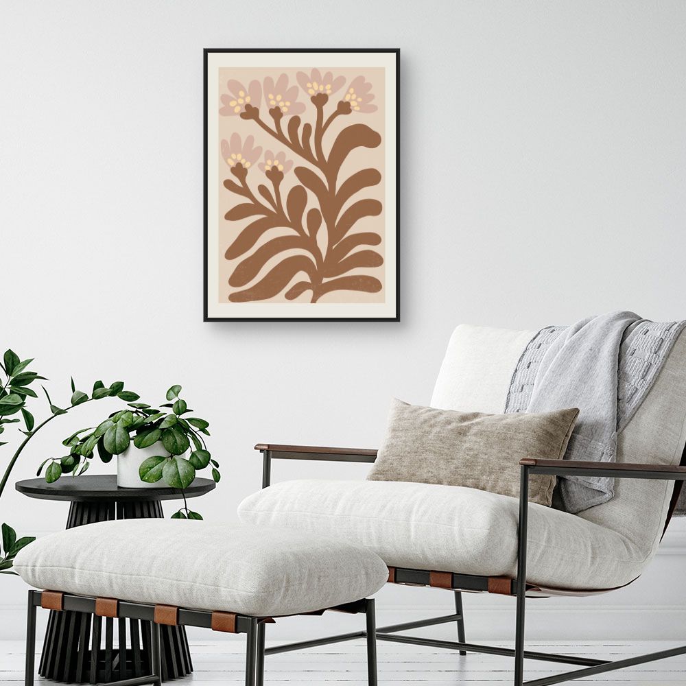 Tableau Fleurs stylisées