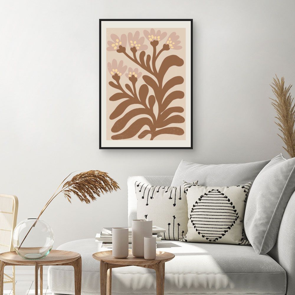 Tableau Fleurs stylisées