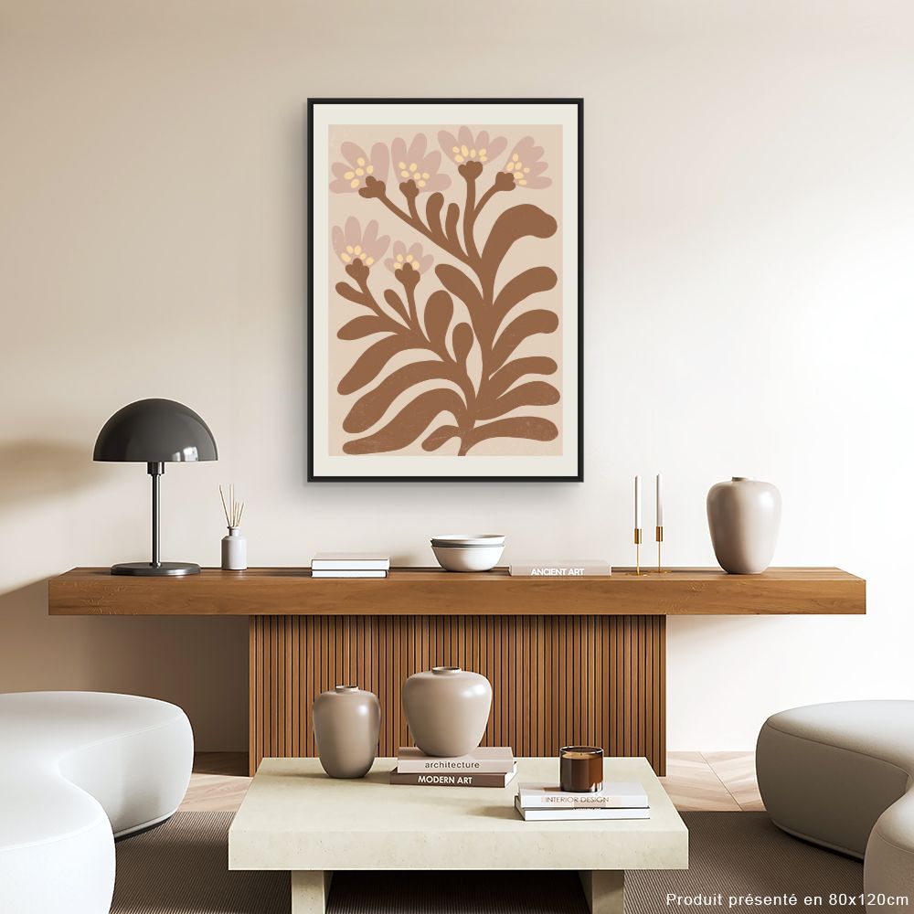 Tableau Fleurs stylisées