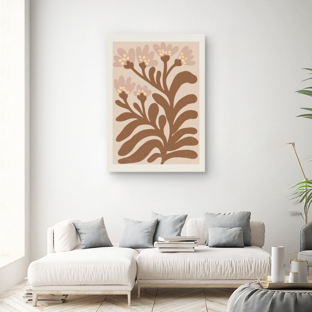 Tableau Fleurs stylisées
