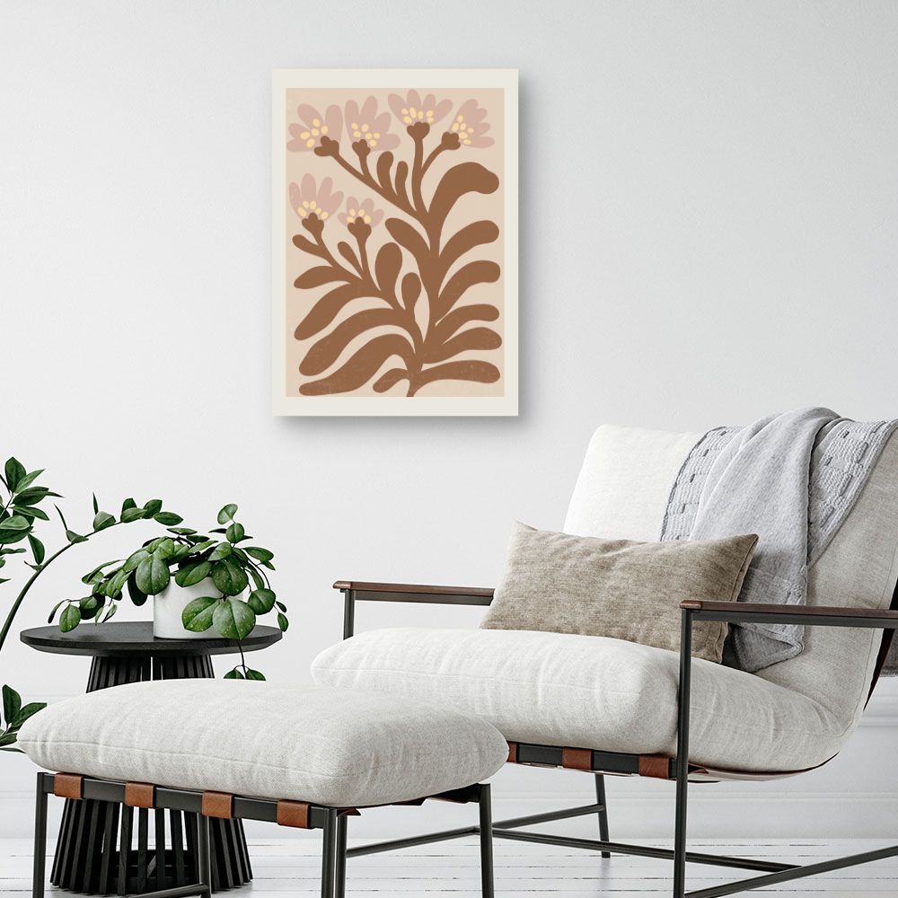 Tableau Fleurs stylisées