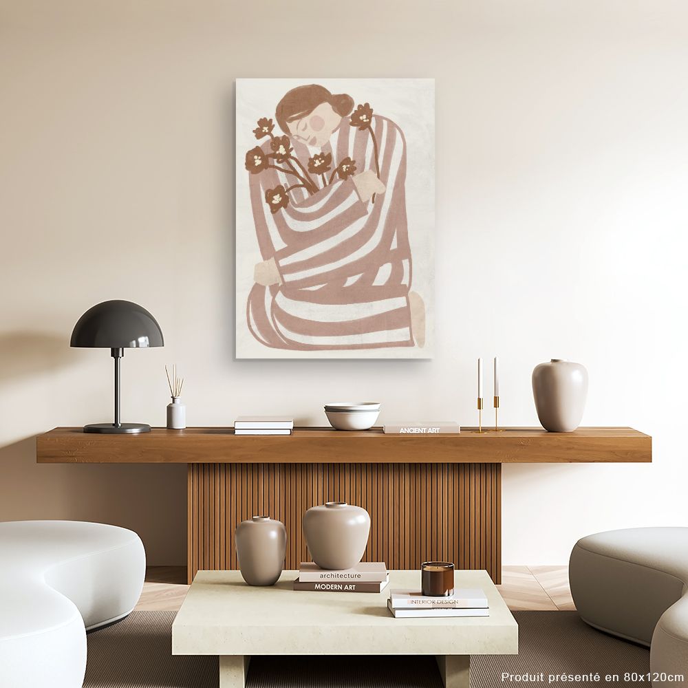 Tableau Tendresse florale