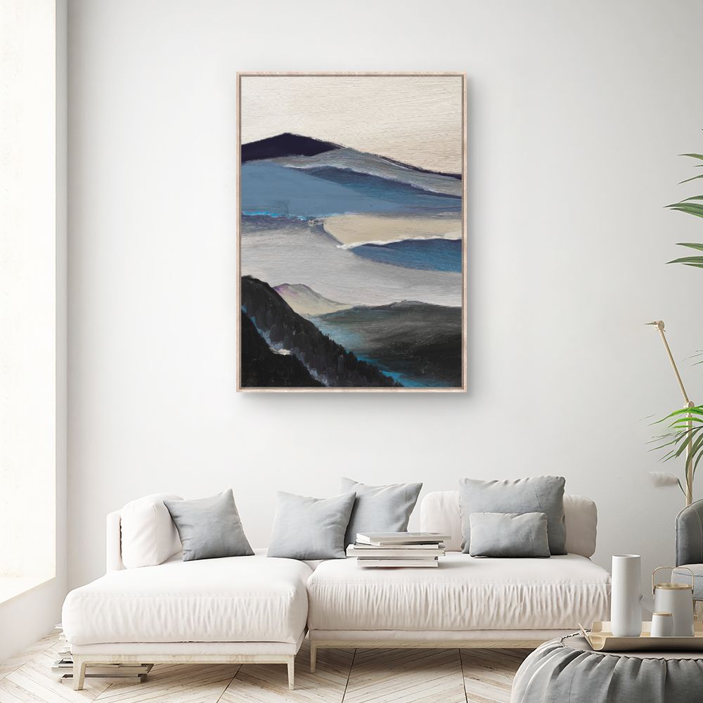 Tableau Paysage montagneux paisible
