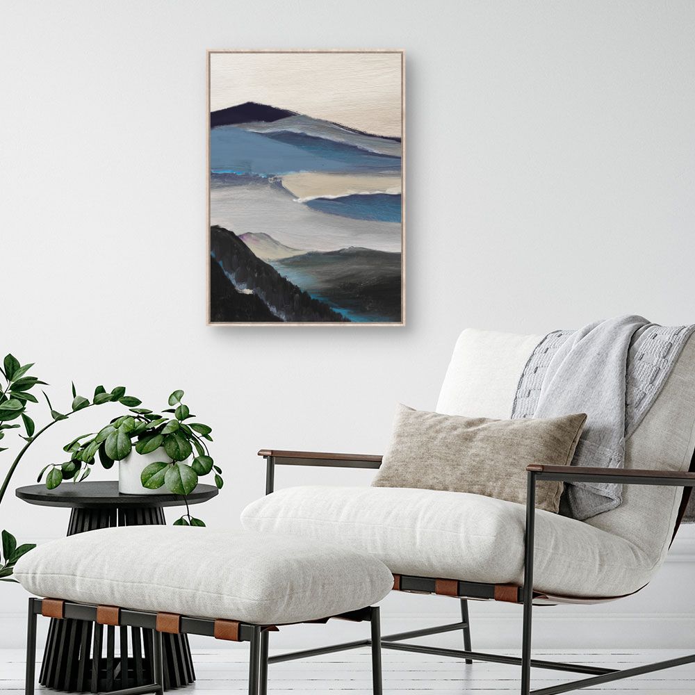 Tableau Paysage montagneux paisible