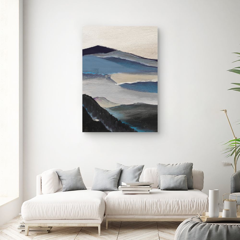 Tableau Paysage montagneux paisible