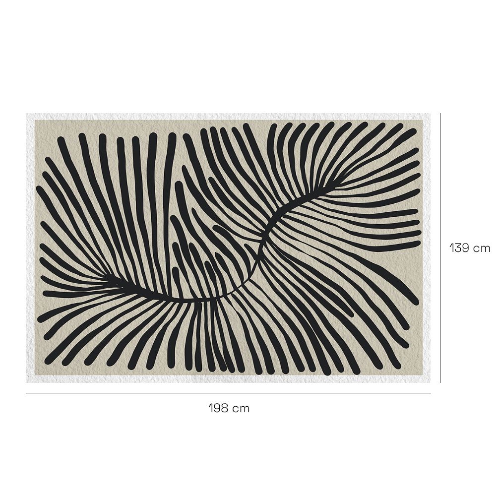 Tapis n°399 Courbes dynamiques naturelles