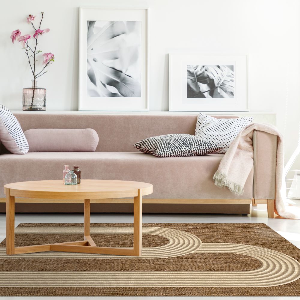 Tapis n°403 Lignes arcs élégantes