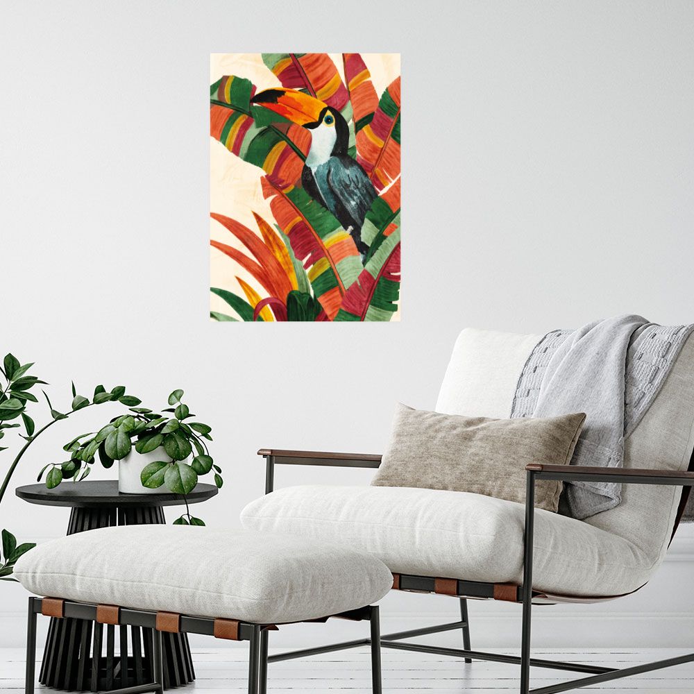 Affiche Exotique et vibrant