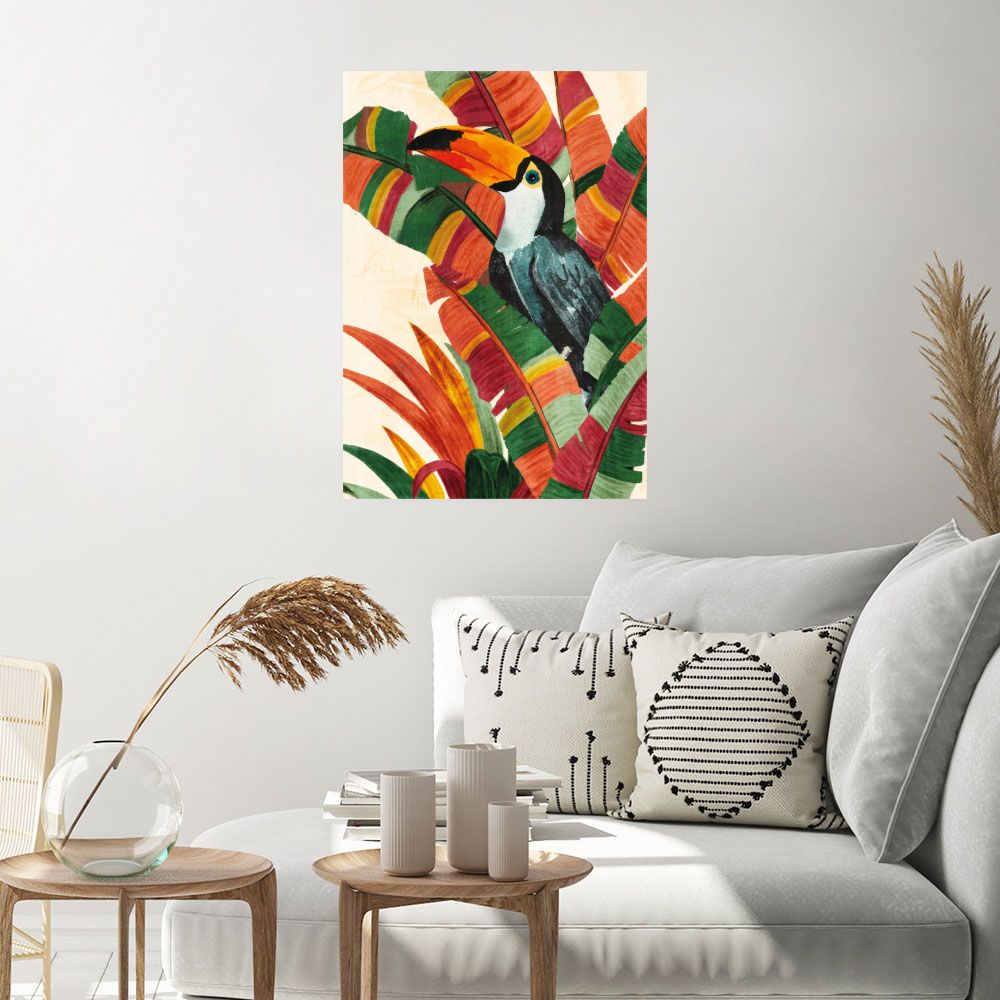 Affiche Exotique et vibrant